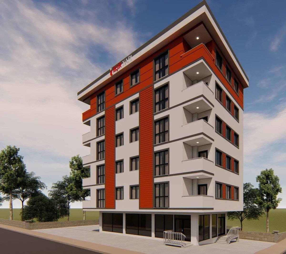 Ensar Caddesi projesi dış cephe